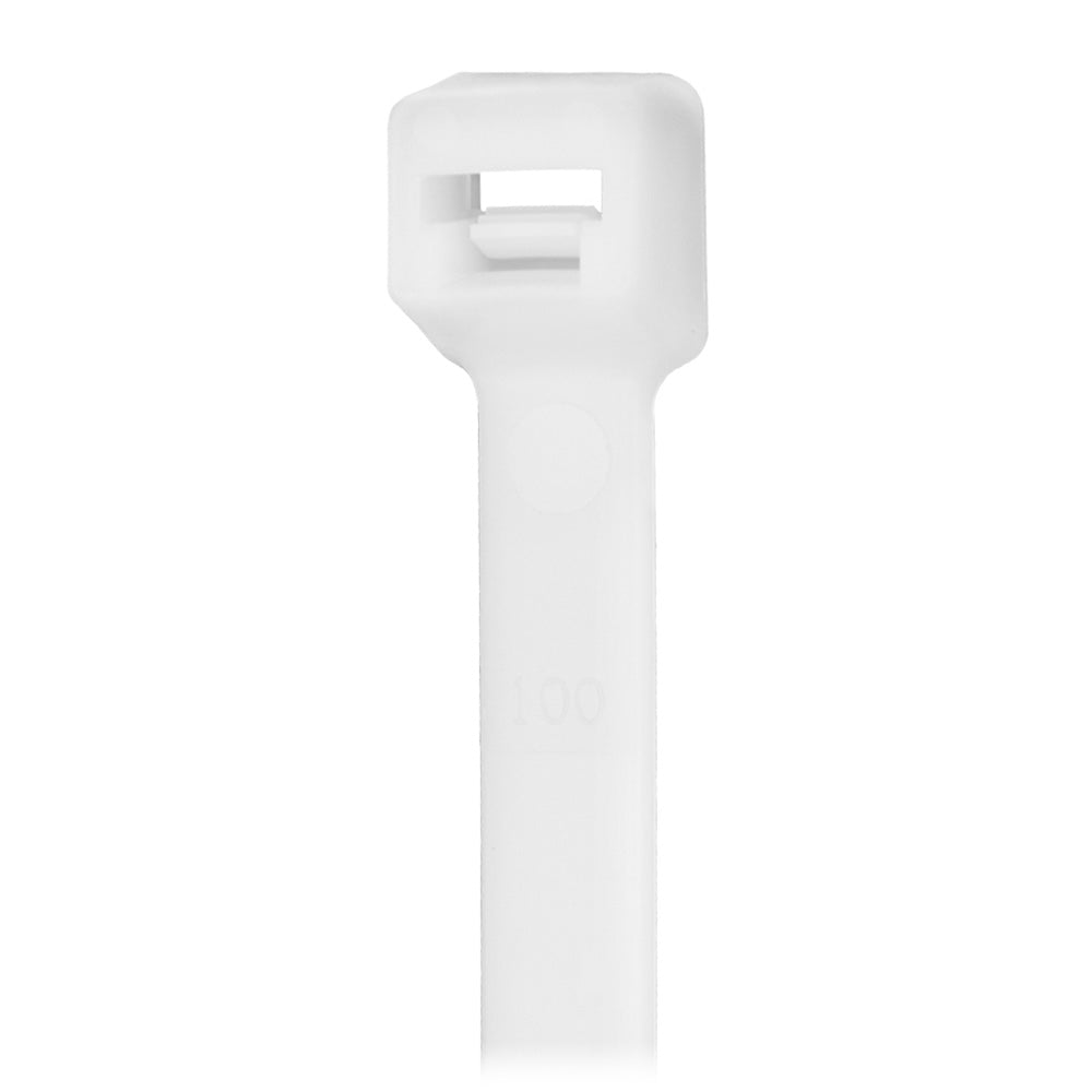 Pacer 6 Cable Tie Natural Color 3040lb Tensile Strength 15 Bundle Diameter 100 Piece Bag CT15I100